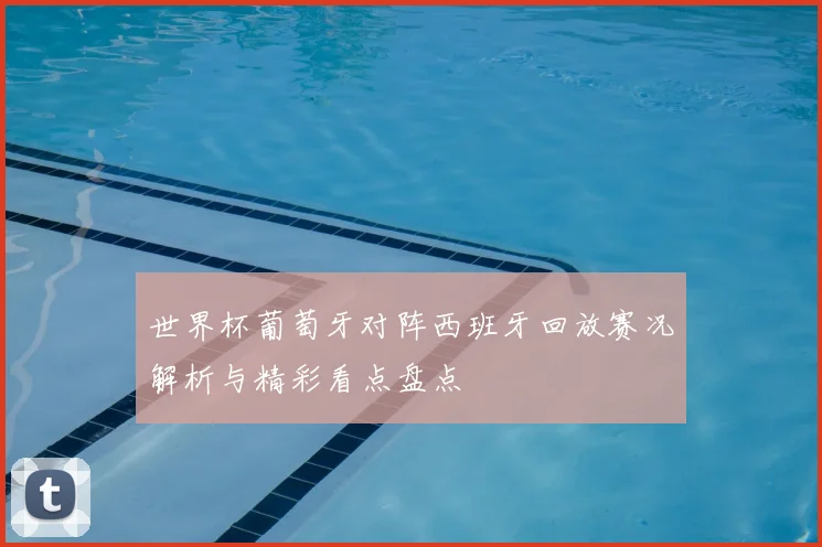 世界杯葡萄牙对阵西班牙回放赛况解析与精彩看点盘点